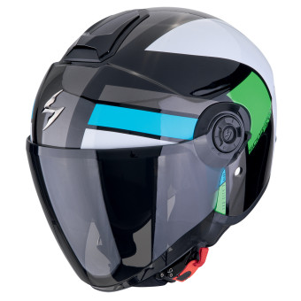 Exo City II Blur Black White Green