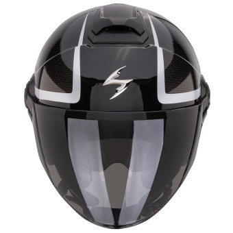 Scorpion Exo City II Intercity Black Chameleon + Kit bluetooth Exo-Com Link-1C