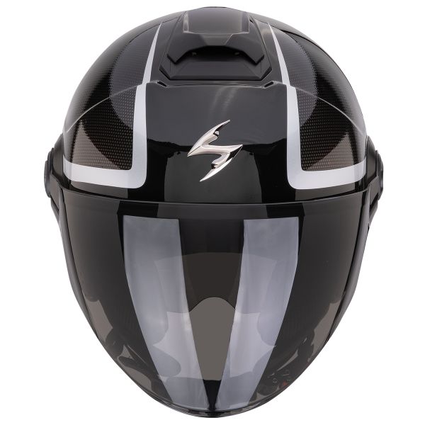 Scorpion Exo City II Intercity Black Chameleon + Kit bluetooth Exo-Com Link-1