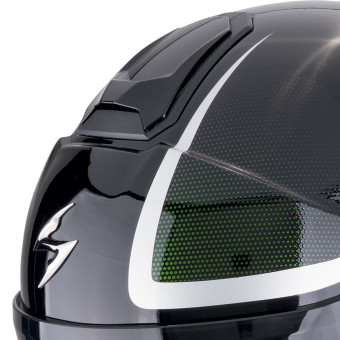 Scorpion Exo City II Intercity Black Chameleon + Kit bluetooth Exo-Com Link-1C