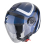 Casque Jet Scorpion Exo City II Riva Blue Black