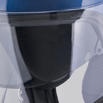 Scorpion Exo City II Riva Blue Black + Kit bluetooth Exo-Com Link-1