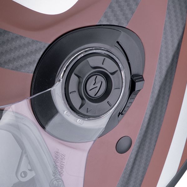 Scorpion Exo City II Riva Brown Silver + Kit bluetooth Exo-Com Link-1