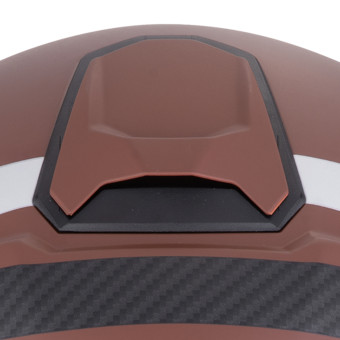 Scorpion Exo City II Riva Brown Silver + Kit bluetooth Exo-Com Link-1C