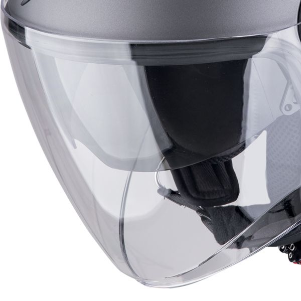 Scorpion Exo City II Riva Silver Matt Black White