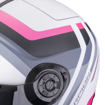 Scorpion Exo City II Sport Matt Grey Pink