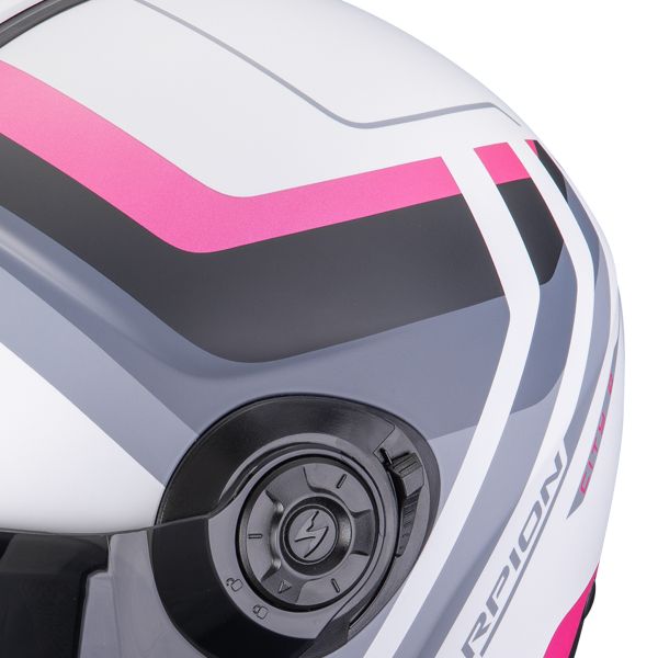 Scorpion Exo City II Sport Matt Grey Pink