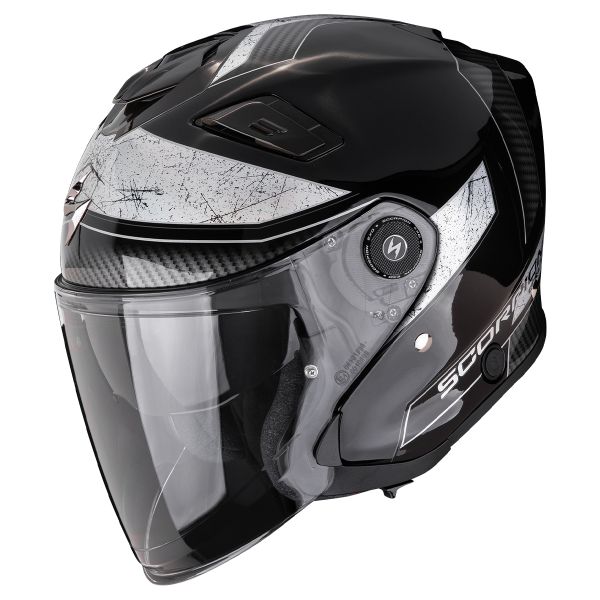 Casque Jet Scorpion Exo GT Jet Crest Black Silver