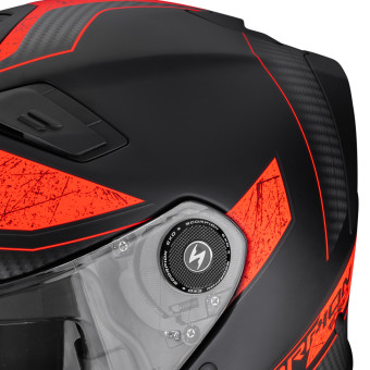 Scorpion Exo GT Jet Crest Matt Black Red