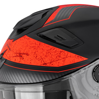 Scorpion Exo GT Jet Crest Matt Black Red