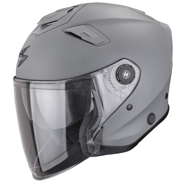 Casque Jet Scorpion Exo GT Jet Solid Matt Cement Grey Casque Jet Scorpion Exo GT Jet Solid Matt Cement Grey