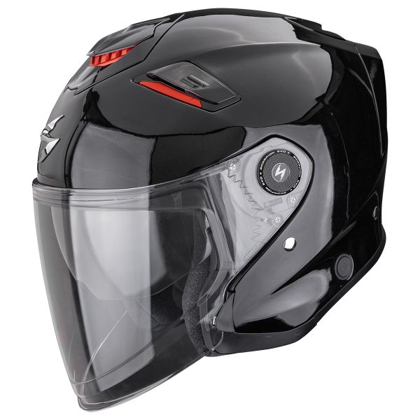 Casque Jet Scorpion Exo GT Jet Solid Metal Black Casque Jet Scorpion Exo GT Jet Solid Metal Black