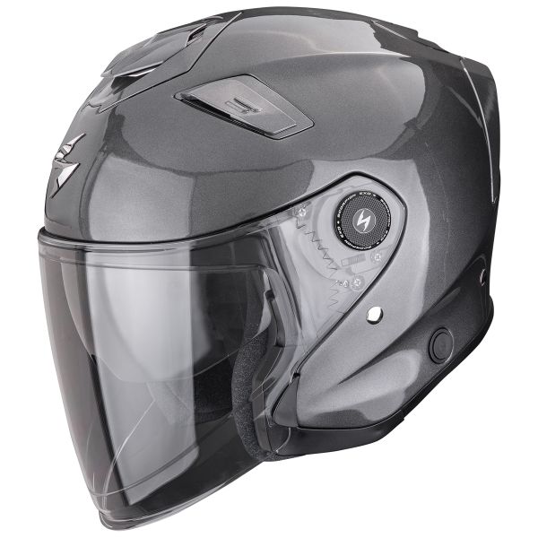 Casque Jet Scorpion Exo GT Jet Solid Metal Grey Casque Jet Scorpion Exo GT Jet Solid Metal Grey