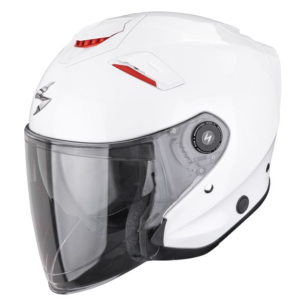 Casque Jet Scorpion Exo GT Jet Solid Pearl White Casque Jet Scorpion Exo GT Jet Solid Pearl White