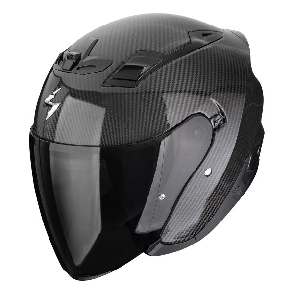 Casque Jet Scorpion Exo Z1 Carbon Solid Black Casque Jet Scorpion Exo Z1 Carbon Solid Black