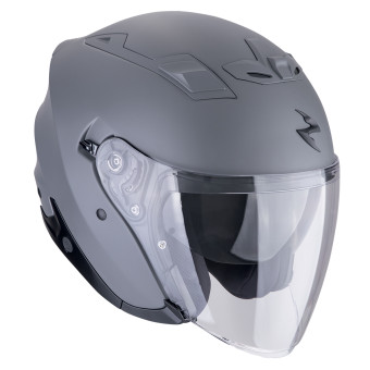 Scorpion Exo Z1 Cement Grey Matt + Kit Bluetooth Lokui K30