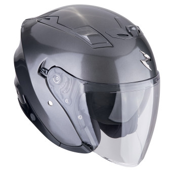 Scorpion Exo Z1 Metal Grey + Kit Bluetooth 5S Solo