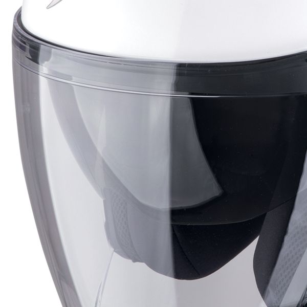 Scorpion Exo Z1 Pearl White + Kit bluetooth Exo-Com Link-1C