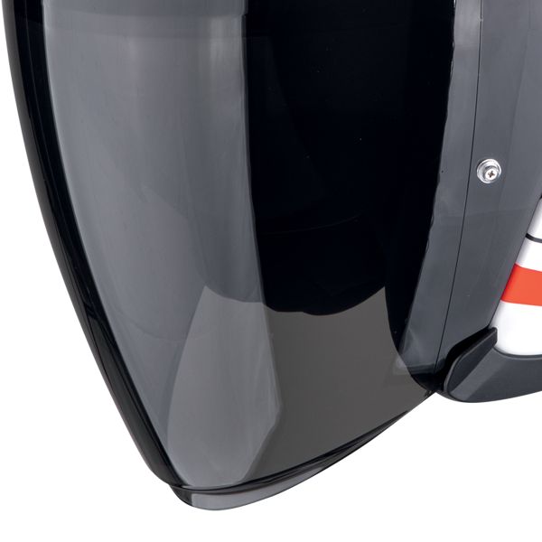 Scorpion Exo Z1 Vue Matt White Red Black