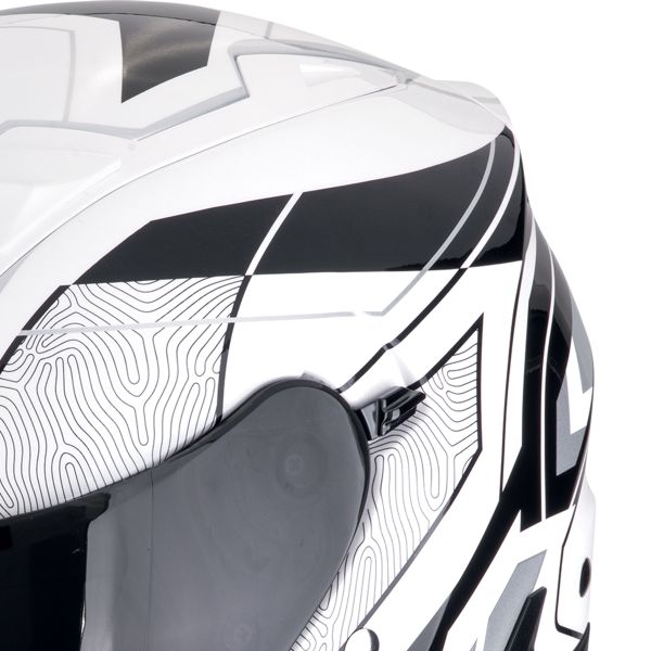 Scorpion Exo Z1 Vue White Black Silver