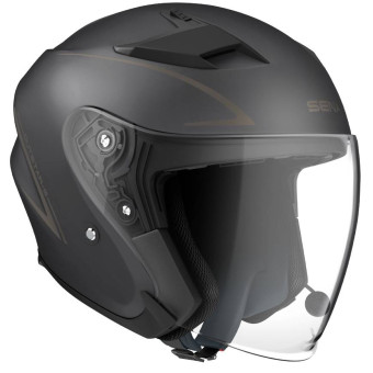 Casque Jet Sena Europe Outstar S Bluetooth Noir Mat