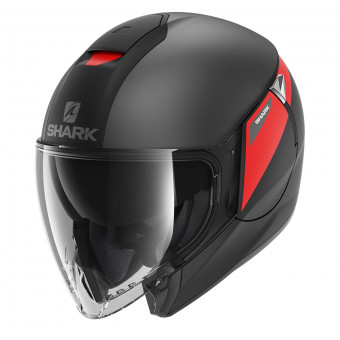 Casque Jet Shark Citycruiser Karonn Mat KAR Casque Jet Shark Citycruiser Karonn Mat KAR