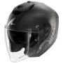 Casque Jet Shark RS JET Carbon Speed-Tech Mat DAK