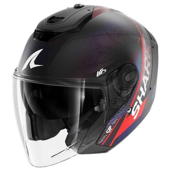 Casque Jet Shark RS JET Carbon Speed-Tech Mat DBR Casque Jet Shark RS JET Carbon Speed-Tech Mat DBR