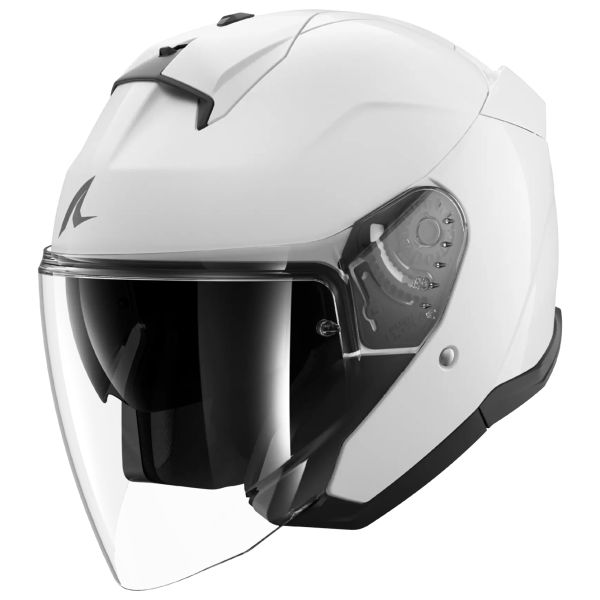 Casque Moto Jet Shark Skwal – Homologué ECE 22-06, Visière Pinlock, Ventilation, éco-conçu – Mixte
