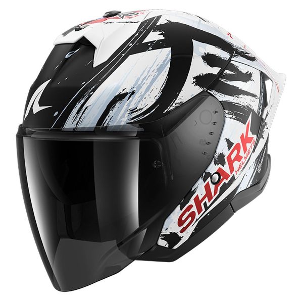 Casque Jet Shark Skwal Jet Cup Replica Zarco Suzuka Mat KWK