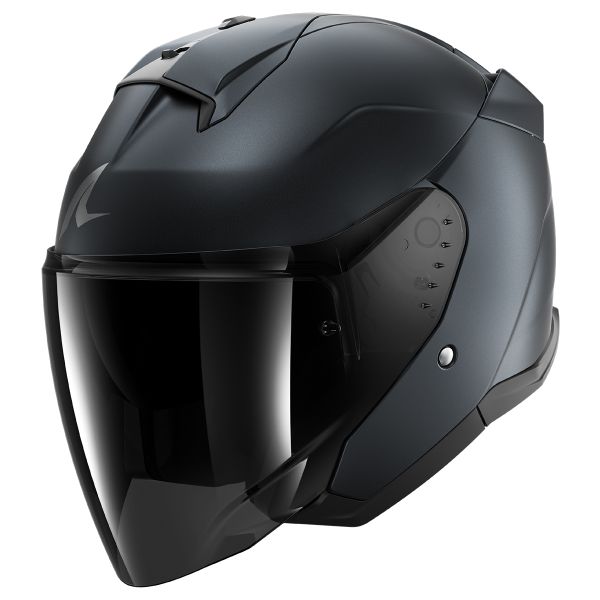 Casque Jet Shark Skwal Jet Dark Shadow Mat B16 Casque Jet Shark Skwal Jet Dark Shadow Mat B16