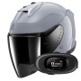Casque Jet Shark Skwal i3 Jet Dark Shadow S05 + Kit bluetooth 5R Lite Solo