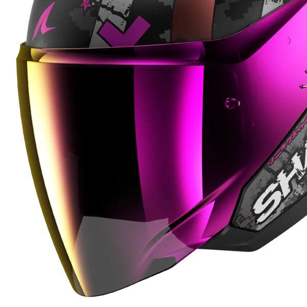 Shark Skwal i3 Jet Hellcat Mat KUV + Kit Bluetooth Lokui K30