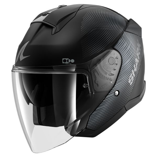 Casque Jet Shark Skwal i3 Jet SP Lyne Mat KAA Casque Jet Shark Skwal i3 Jet SP Lyne Mat KAA