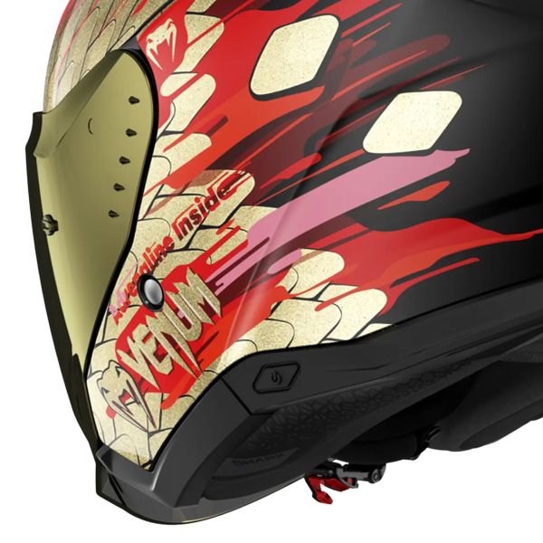 Shark Skwal i3 Jet Venum KRQ + Kit Bluetooth Lokui K30