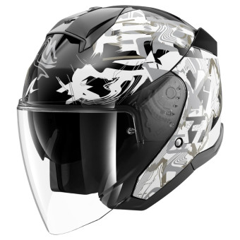 Casque Jet Shark Skwal Jet Pranz KWQ