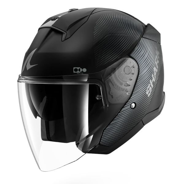 Casque Jet Shark Skwal Jet SP Lyne Mat KAA