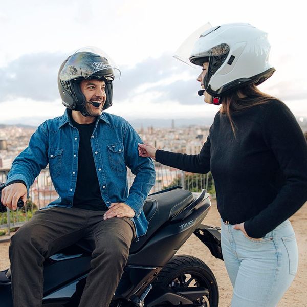 Shoei J-Cruise 3 Basalt Grey + Intercom Sena SRL-03