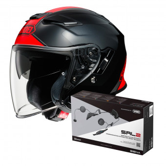 Casque Jet Shoei J-Cruise II Adagio TC1 + Intercom Sena Gt-Air 2 - J-Cruise II SRL-02 Casque Jet Shoei J-Cruise II Adagio TC1 + Intercom Sena Gt-Air 2 - J-Cruise II SRL-02