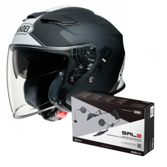 Casque Jet Shoei J-Cruise II Adagio TC5 + Intercom Sena Gt-Air 2 - J-Cruise II SRL-02