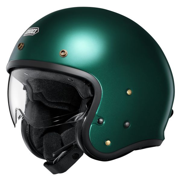 Casque Jet Shoei J.O2 British Green Casque Jet Shoei J.O2 British Green