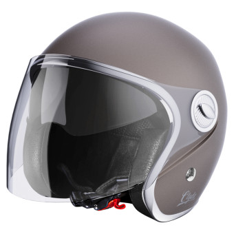 Casque Jet Stormer Clyde Chocolate Matt