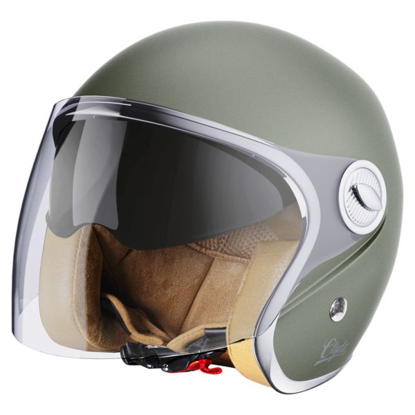 Casque Jet Stormer Clyde Kaki Matt