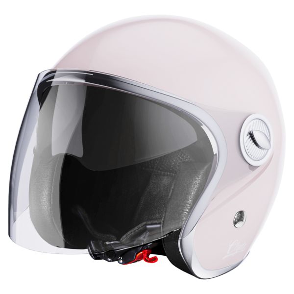 Casque Jet Stormer Clyde Pale Pink Glossy