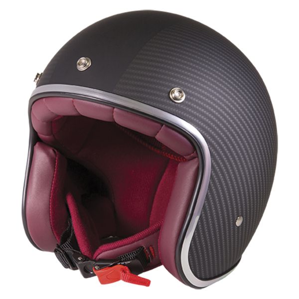 Casque Jet Stormer Pearl Carbon Matt