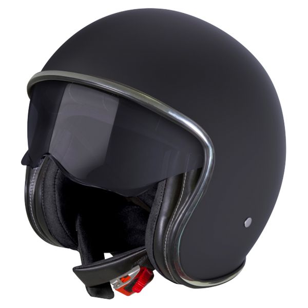 Casque Jet Stormer Spirit Black Matt