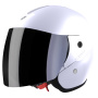Casque Jet Stormer Sun 2.0 White Pearly