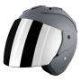 Casque Jet Stormer Sun Evo Grey Matt