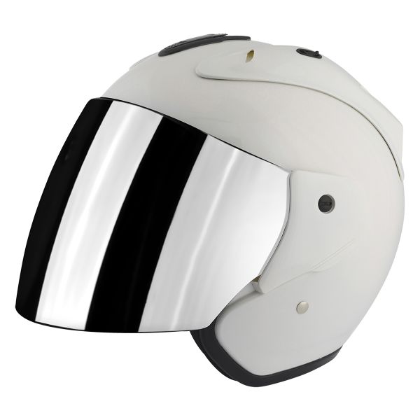 Casque Jet Stormer Sun Evo White