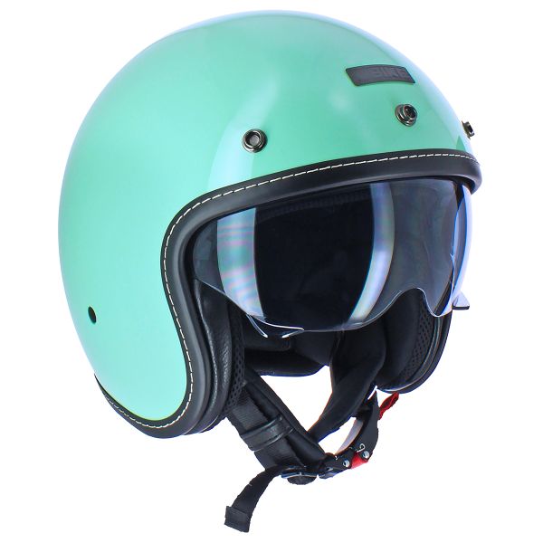 Casque Jet UBIKE Challenge Vert Jade Casque Jet UBIKE Challenge Vert Jade
